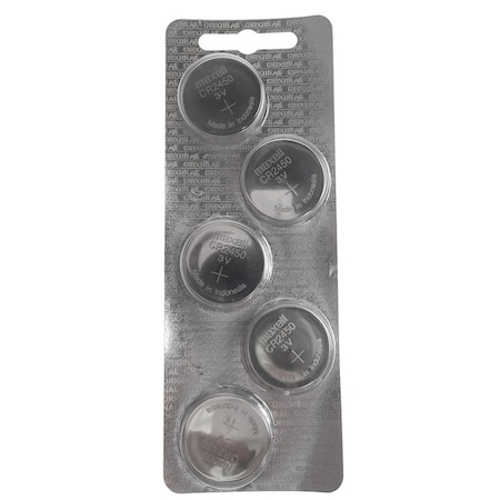 Maxell 3V Lithium Coin Cell Battery CR2450 Replaces DL1632, BR1632, KL1632, PK 5 MCR2450